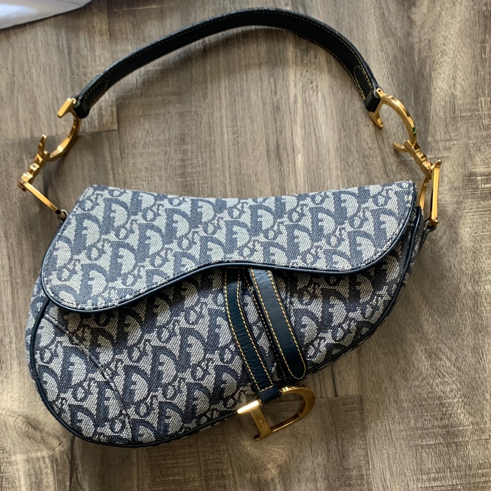 DIOR Trotter Saddle Bag Vintage